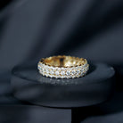 Rosec Jewels-Certified Lab Grown Diamond Eternity Wedding Band for Her