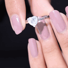 1 Carat Diamond Heart Ring For Women Lab - ( EF-VS ) - Rosec Jewels