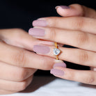 Rosec Jewels-1 Carat Diamond Heart Ring For Women