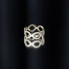 Lab Created Diamond Infinity Band Ring for Women Lab - ( EF-VS ) - Rosec Jewels