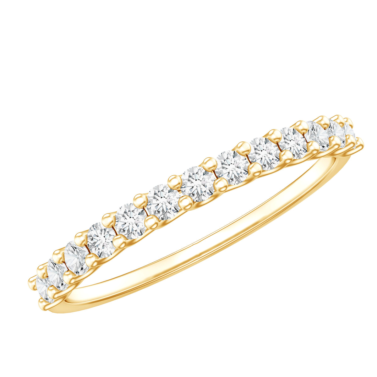 Lab Grown Diamond Eternity Stackable Ring – Rosec Jewels