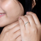 Rosec Jewels-Lab Grown Diamond Eternity Stackable Ring