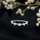 Rosec Jewels-Bezel Set Lab Grown Diamond Wedding Anniversary Band