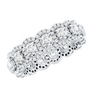 Classic Lab Grown Diamond Thick Wedding Band Lab - ( EF-VS ) - Rosec Jewels