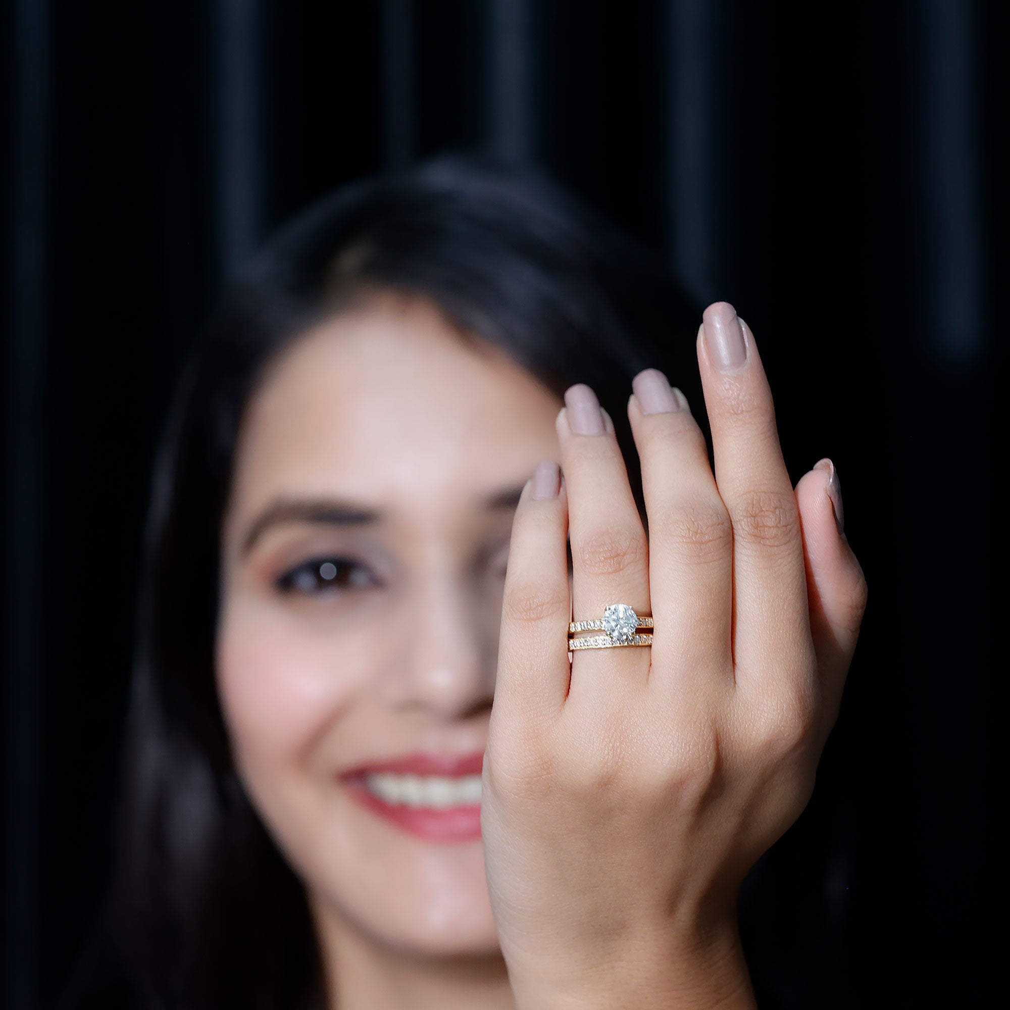 Rosec Jewels-Lab Grown Diamond Wedding and Engagement Ring Set