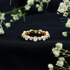 Rosec Jewels-Lab Grown Diamond Bezel Set Wedding Band