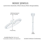 Rosec Jewels-Certified Lab Grown Diamond Simple Solitaire Ring