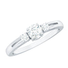 Rosec Jewels-Certified Lab Created Diamond Promise Commitment Ring for Her