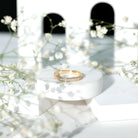 Certified Lab Created Diamond Wedding Bands for Women Lab - ( EF-VS ) - Rosec Jewels
