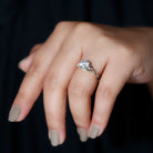 Rosec Jewels-Certified Celtic Knot Lab Grown Diamond Round Engagement Ring