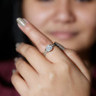 Rosec Jewels-Certified Celtic Knot Lab Grown Diamond Round Engagement Ring