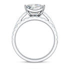 IGI Certified Huge 5 Carat Lab Grown Diamond Engagement Wedding Ring Set Lab - ( EF-VS ) - Rosec Jewels