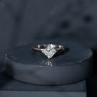 1 Carat Lab Created Diamond Princess Cut Engagement Ring IGI Certified Lab - ( E-VS1 ) - Rosec Jewels
