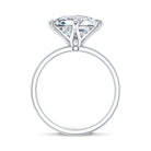 IGI Certified Lab Grown Diamond 3 Carat Princess Cut Engagement Ring Lab - ( E-VS1 ) - Rosec Jewels