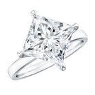 IGI Certified 4 Carat Princess Cut Lab Grown Diamond Engagement Ring Lab - ( E-VS1 ) - Rosec Jewels