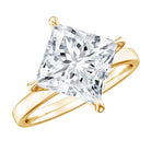 IGI Certified 4 Carat Princess Cut Lab Grown Diamond Engagement Ring Lab - ( E-VS1 ) - Rosec Jewels