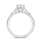 Rosec Jewels-IGI Certified 2 Carat Lab Grown Marquise Diamond Engagement Ring with Split Shank