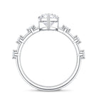 Solitaire 2 Carat Lab Created Diamond Marquise Engagement Ring IGI Certified Lab - ( E-VS1 ) - Rosec Jewels