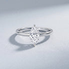 IGI Certified Lab Grown 1 Carat Diamond Marquise Engagement Ring Solitaire Lab - ( E-VS1 ) - Rosec Jewels