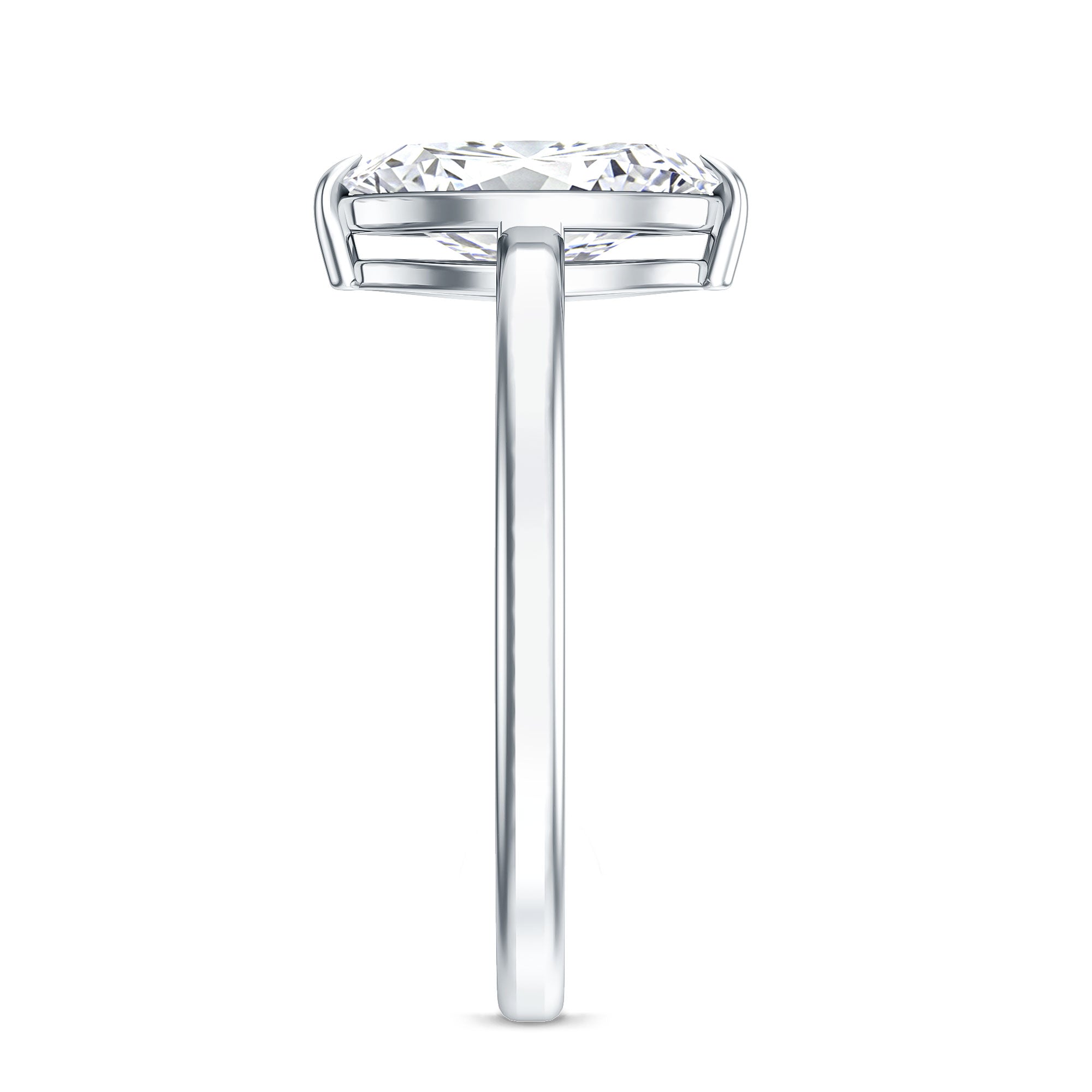 Rosec Jewels-IGI Certified Lab Grown 1 Carat Diamond Marquise Engagement Ring Solitaire