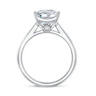 Rosec Jewels-IGI Certified Lab Grown 3 Carat Diamond Princess Cut Engagement Ring Solitaire