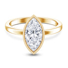Rosec Jewels-IGI Certified 2 Carat Lab Grown Diamond Marquise Ring For Engagement