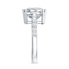 IGI Certified 4 Carat Princess Cut Lab Grown Diamond Solitaire Engagement Ring Lab - ( E-VS1 ) - Rosec Jewels