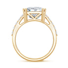 IGI Certified 4 Carat Princess Cut Lab Grown Diamond Solitaire Engagement Ring Lab - ( E-VS1 ) - Rosec Jewels