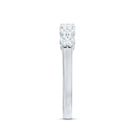 Certified Diamond Cluster Anniversary Ring Natural - ( HI-SI ) - Rosec Jewels