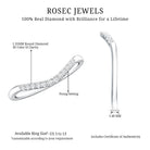 Rosec Jewels-Diamond Curved Enhancer Ring