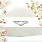 Rosec Jewels-Diamond Curved Enhancer Ring