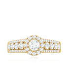 1.50 CT Zircon Statement Engagement Ring AAAA - Rosec Jewels