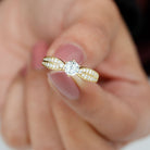 Rosec Jewels-Certified Solitaire Lab Grown Diamond Promise Engagement Ring