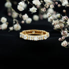 Full Eternity Lab Grown Diamond Wedding Band For Women Lab - ( EF-VS ) - Rosec Jewels