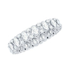 Rosec Jewels-Full Eternity Lab Grown Diamond Wedding Ring For Her