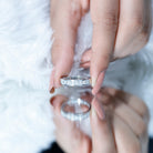 Rosec Jewels-Certified Brilliant Cut Diamond Princess Cut Wedding Band