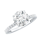 Brilliant Cut 2 Carat Lab Grown Diamond Solitaire Engagement Ring Lab - ( EF-VS ) - Rosec Jewels