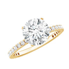 Brilliant Cut 2 Carat Lab Grown Diamond Solitaire Engagement Ring Lab - ( EF-VS ) - Rosec Jewels