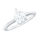 Rosec Jewels-Single Stone Lab Grown Diamond Pear Engagement Ring