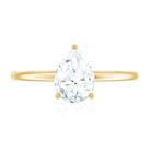 Rosec Jewels-Single Stone Lab Grown Diamond Pear Engagement Ring