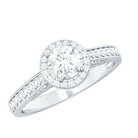 Rosec Jewels-Diamond Vintage Looking Engagement Ring