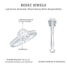 Rosec Jewels-Diamond Vintage Looking Engagement Ring