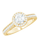 Rosec Jewels-Diamond Vintage Looking Engagement Ring