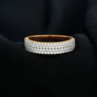 Rosec Jewels-Brilliant Cut Lab Grown Diamond Classic Wedding Band Ring