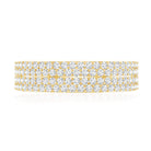 Brilliant Cut Lab Grown Diamond Classic Wedding Band Ring Lab - ( EF-VS ) - Rosec Jewels