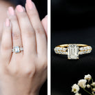 2 Carat Lab Grown Diamond Ring For Women With Certificate Lab - ( EF-VS ) - Rosec Jewels
