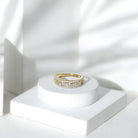 Womens Lab Created Diamond Wedding Band With Certificate Lab - ( EF-VS ) - Rosec Jewels