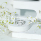 Rosec Jewels-Princess Cut Lab Grown Diamond Double Band Ring