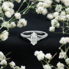Rosec Jewels-Brilliant Cut Lab Grown Diamond Marquise Engagement Ring with Split Shank