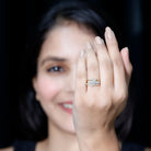 Rosec Jewels-Lab Grown Diamond Trio Wedding Ring Set For Bride